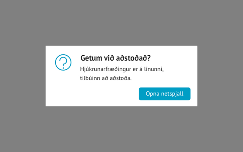 Mynd af frétt Netspjall Heilsuveru verður opið kl. 8-22 alla daga