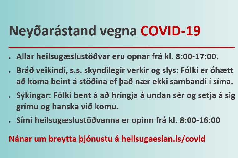 Mynd af frétt Þjónusta í neyðarástandi